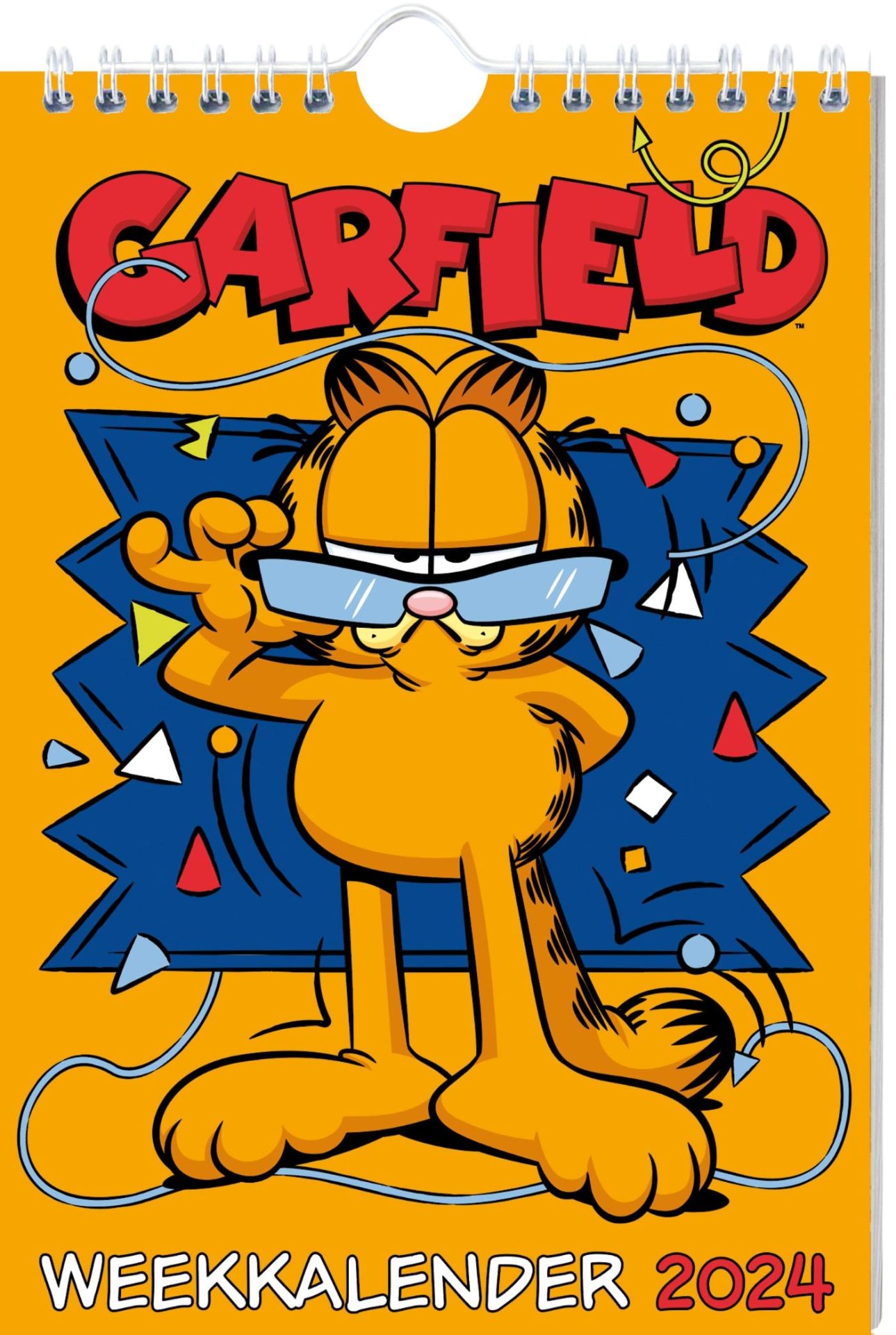 Garfield weekkalender 2024 Garfield Geschiedenisboeken