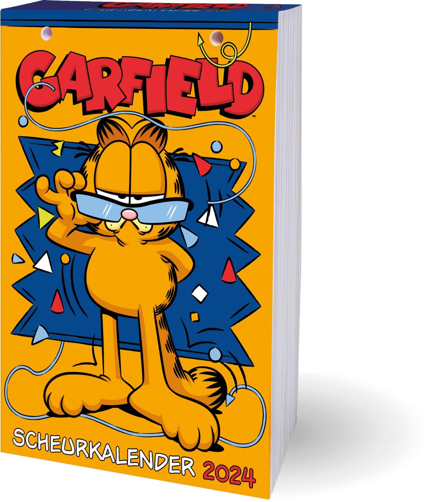 Garfield scheurkalender 2024 Geschiedenisboeken