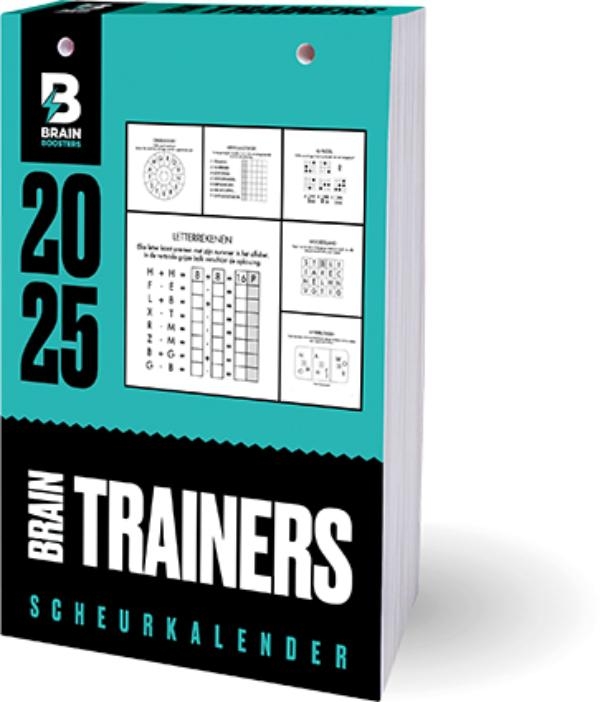 Braintrainers scheurkalender 2025 Interstat Geschiedenisboeken