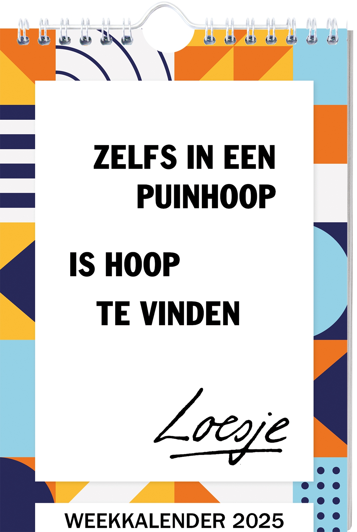 Loesje weekkalender 2025 Interstat Geschiedenisboeken