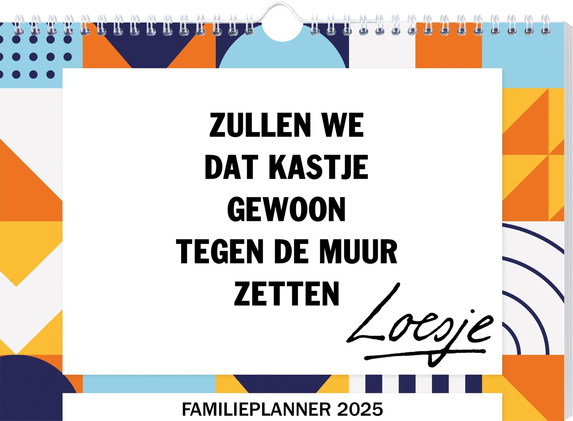 Loesje familieplanner 2025 Interstat Geschiedenisboeken