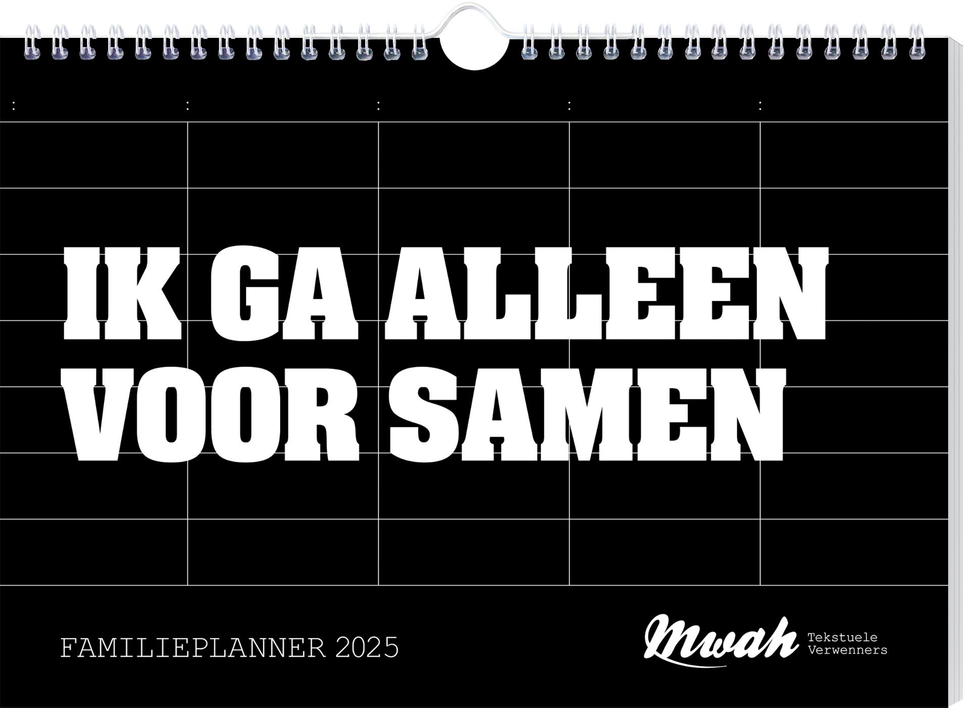 Mwah familieplanner 2025 Interstat Geschiedenisboeken